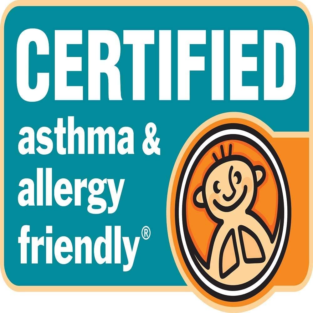 National Allergy Superior 100% Cotton Twin Mattress Protector Zippered - 39" x 75" x 12" - Hypoallergenic Bed Encasement - Breathable Dust Proof Cover - AAFA & Oeko-TEX Standard 100 Certified