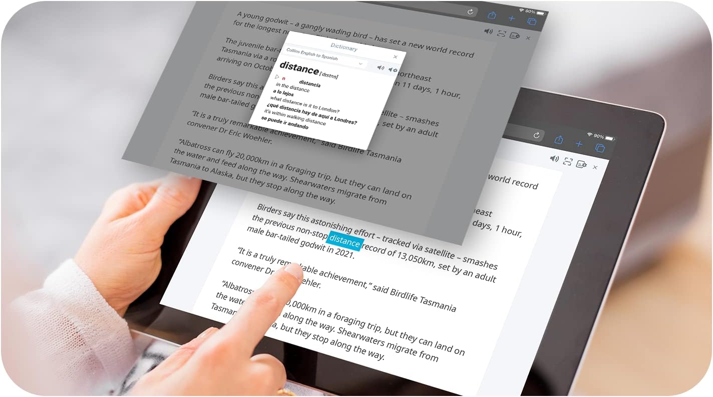 PenPower WorldPenScan Wi-Fi | OCR Pen Scanner | Reader Mode | Text to Speech for Dyslexia | Windows, Mac, Chromebook, iOS & Android