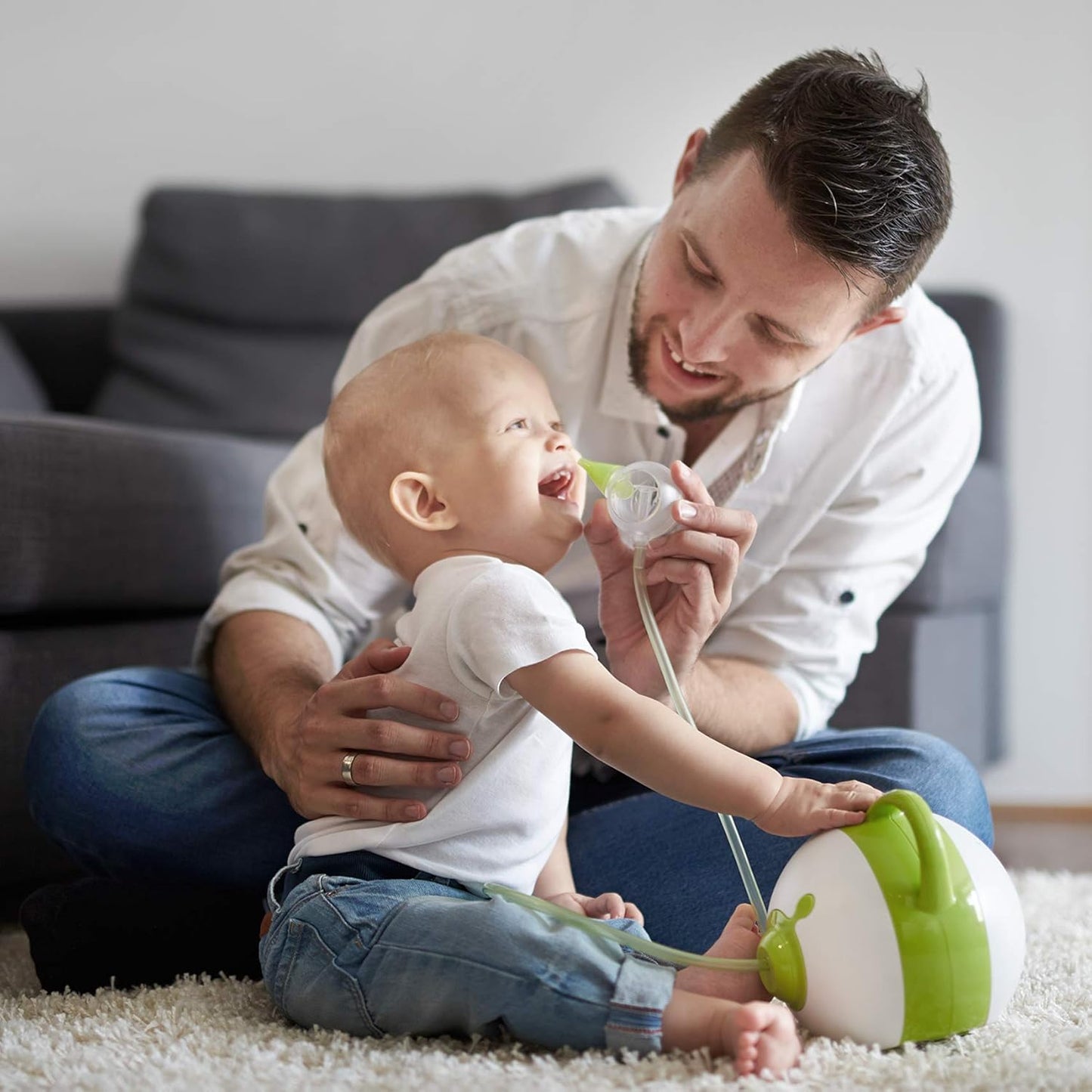 Nosiboo Pro Nasal Aspirator for Babies | Electric Nose Sucker | Made in EU | Adjustable Suction Power | Premium Quality | Award-Winning Design