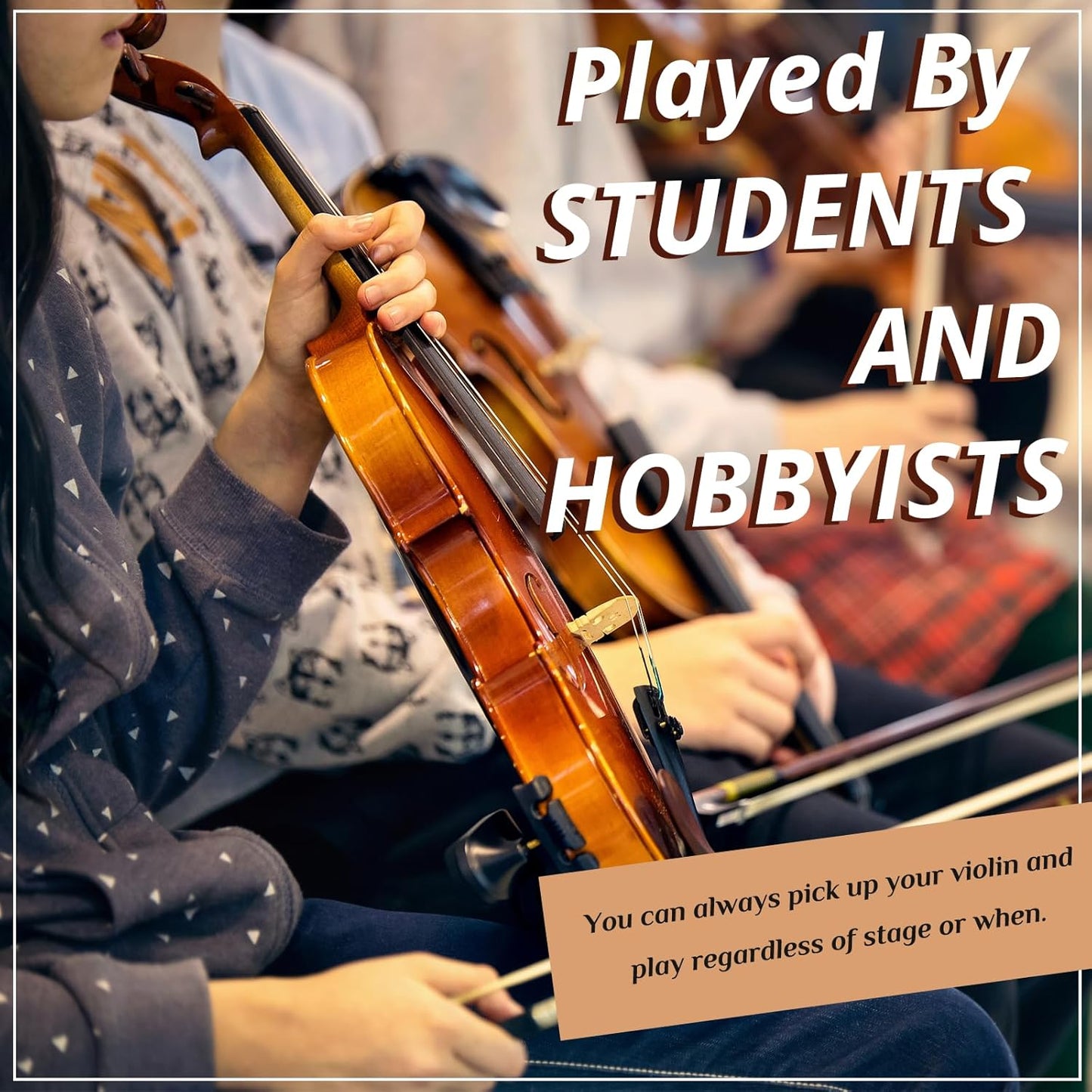 Ktaxon 1/4 Violin for Beginners, Fiddle for Students and Enthusiasts, Acoustic Violin Kit with Case, Bow, Rosin & Manual