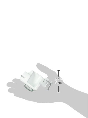 Clek Oobr High Back Booster Car Seat with Rigid Latch, Cloud & Foonf/Fllo Drink Thingy Cup Holder, White