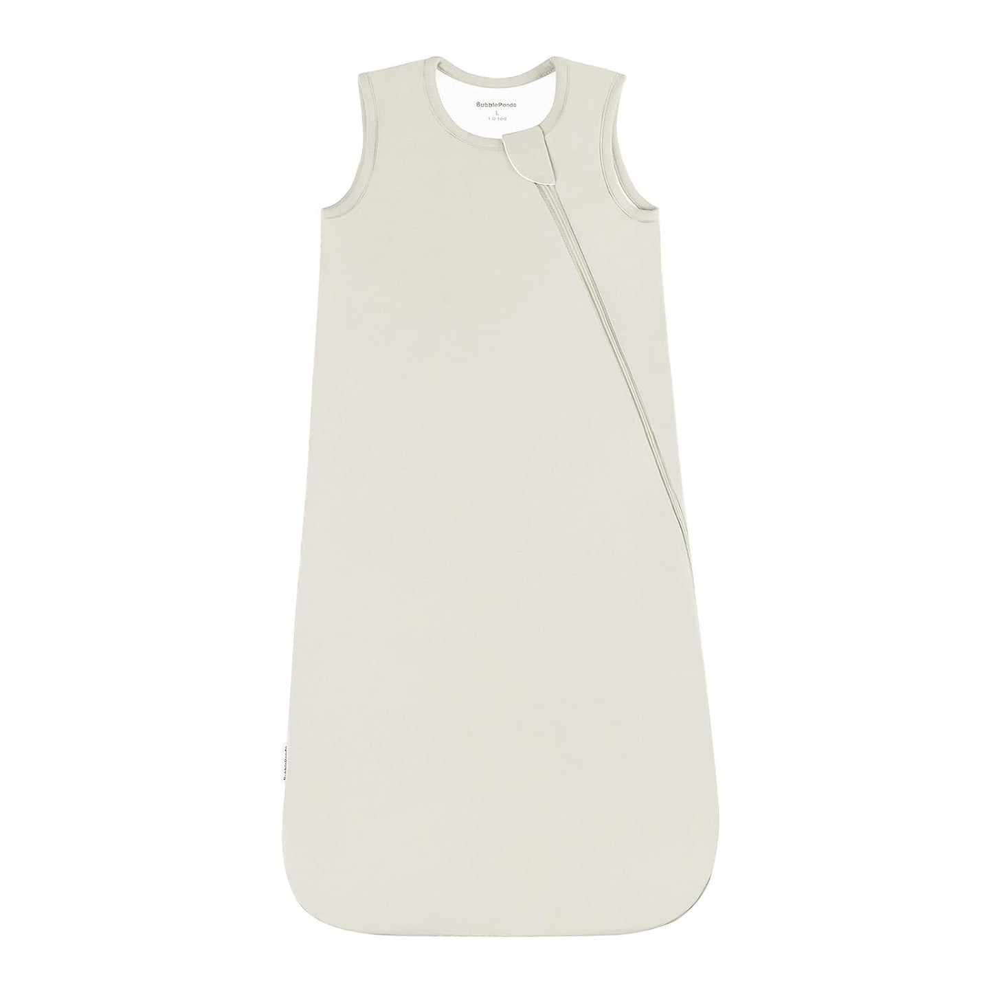 Rayon Made from Bamboo Sleep Sack 0-36 Months 1.0 Tog Ultra Soft Baby Wearable Blanket Toddler Sleeping Sack for Babies (Oat, M(6-12M))