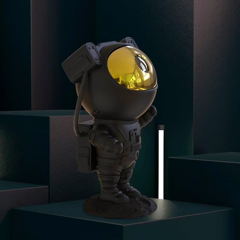 SFOUR Astronaut Galaxy Projector Night Light，Lights for Bedroom,Kids Room Decor Aesthetic, Adjustable Head Angle,Gift for Kids Adults Home Party Ceiling Decor，Christmas Gift