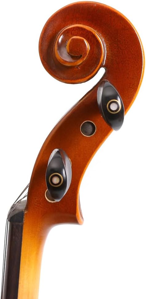 Violin 3/4 size for Kids &Beginners &Adults Spruce Top Maple Back Side Students Starter Violin Set with Case,Bow,Rosin,Tuner,Shoulder Rest and Extra Strings