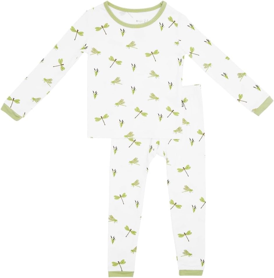 KYTE BABY Toddler Pajama Set - Pjs for Toddlers Made of Soft Bamboo Rayon Material