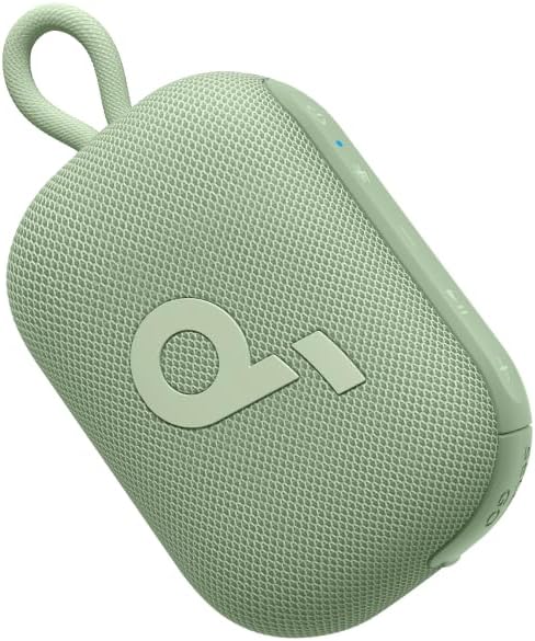 soundcore Select 4 Go Bluetooth Shower Speaker by Anker, IP67 Waterproof/Dustproof, Portable Wireless Speaker, 20H Playtime, Floatable, Powerful Sound, Electronics for Outdoor/Home/Office/Travel-Green