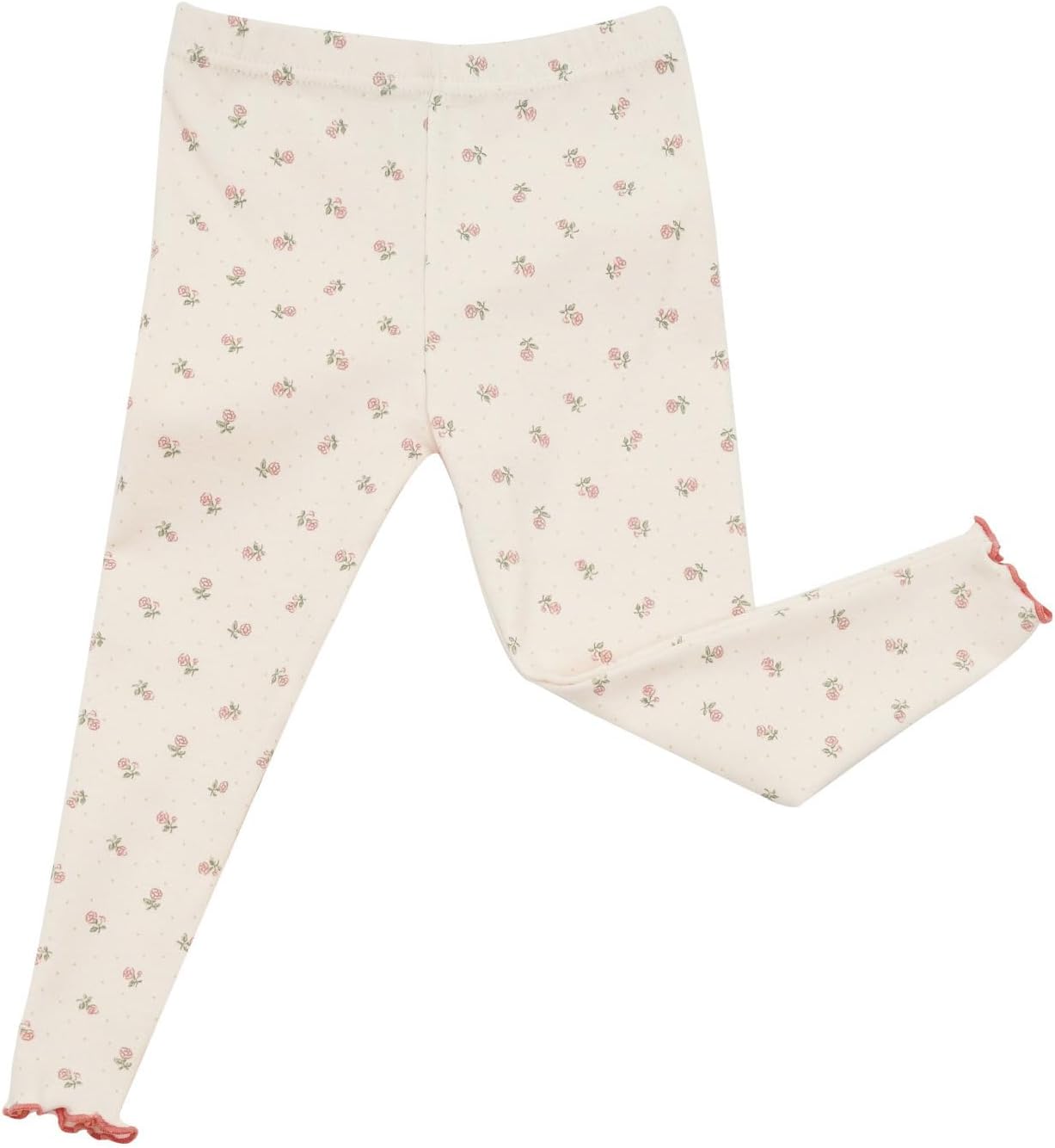 AVAUMA Baby Boy Girl Pajama Set 6M-7T Kids Cute Toddler Snug fit Flower Pattern Design Pjs Cotton Sleepwear Ruffled Shirring