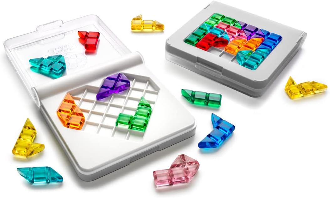 SmartGames IQ Love Travel Puzzle Game with 120 Challenges for Ages 7 - Adult