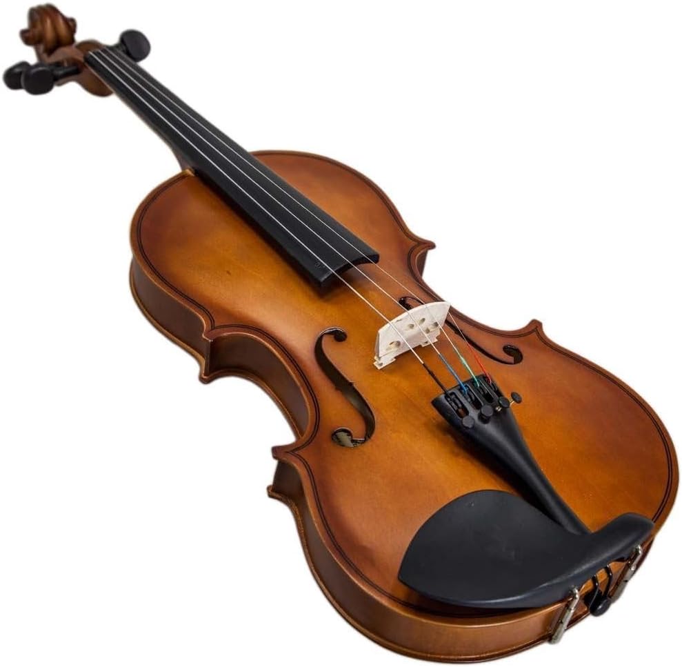 Paititi 1/4 Size Artist-100 Student Violin Starter Kit with Brazilwood Bow Lightweight Case, Shoulder Rest, Extra Strings and Rosin