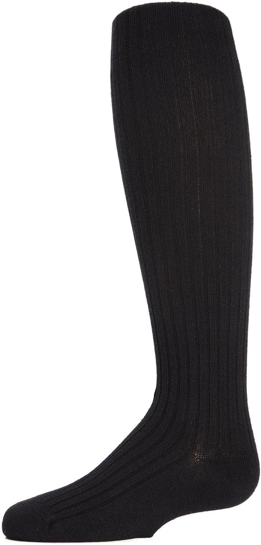 MeMoi Ribbed Cotton Girls Sweater Tights | Kids Tights