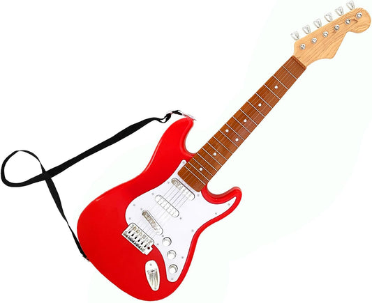 26 Inch Guitar Toy for Kids,Portable Guitar Toy Musical Instrument Toy, Educational Learning Musical Instrument Toy for Ages 3-12 Children Birthday Present for Beginner Children Boys Girls