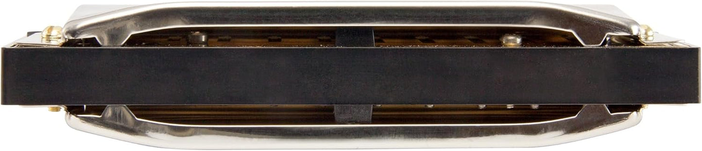 Hohner Special 20 Harmonica - Keys of G, A, C, D, E Bundle with Case, Zip Pouch, Key Stickers, Manual and Austin Bazaar Polishing Cloth