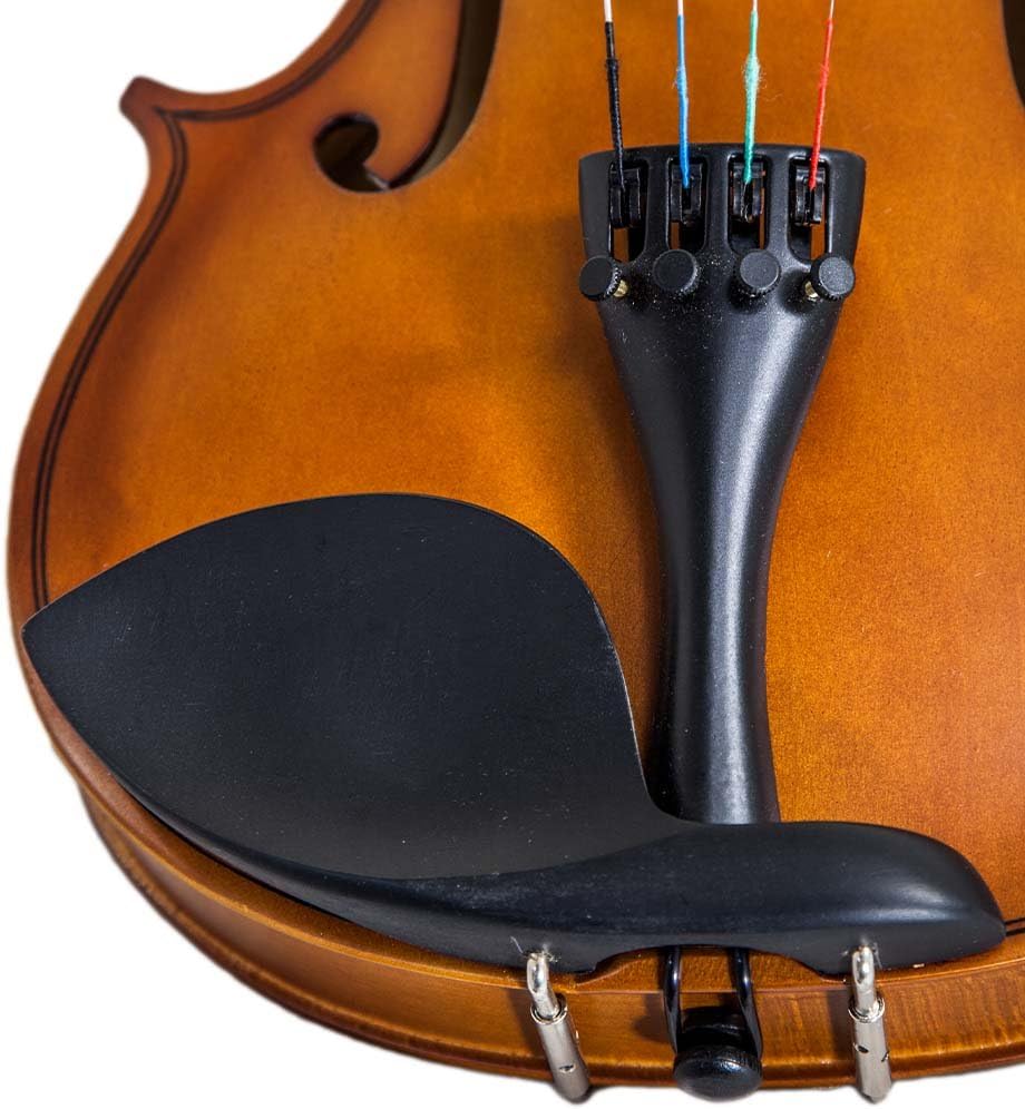 Paititi Artist-100 Student Violin Starter Kit with Brazilwood Bow Lightweight Case, Pitchpipe, Extra Strings and Rosin (1/10)