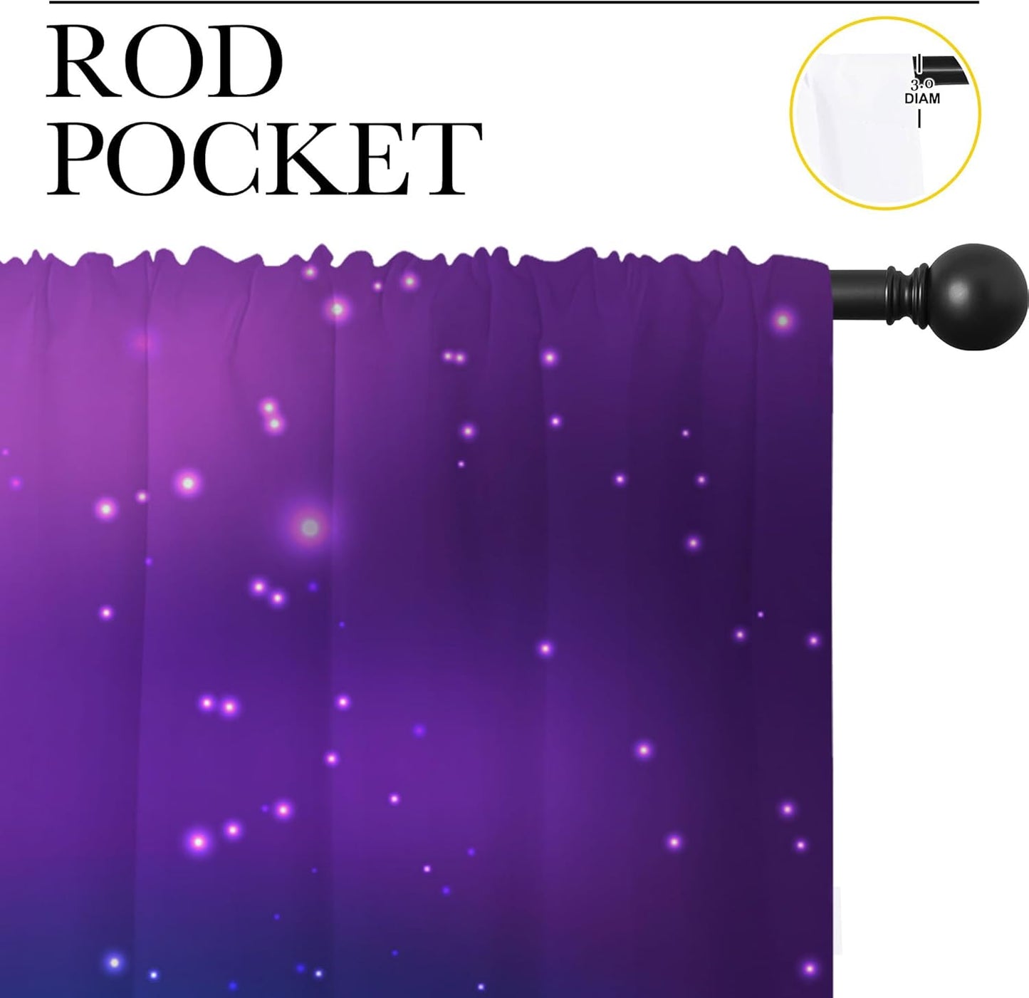 Superhero Rod Pocket Blackout Curtains for Boy Girl Bedroom, Super City Skyline Buildings Night Panorama Thermal Insulated Home Window Drapes for Living Room Darkening, 55x63 inch