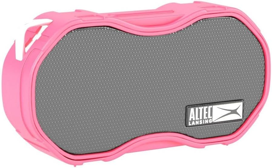 Altec Lansing Baby Boom XL - Waterproof Bluetooth Speaker, Wireless & Portable Speaker for Travel & Outdoor Use, Deep Bass & Loud Sound, 1 Pack, Red