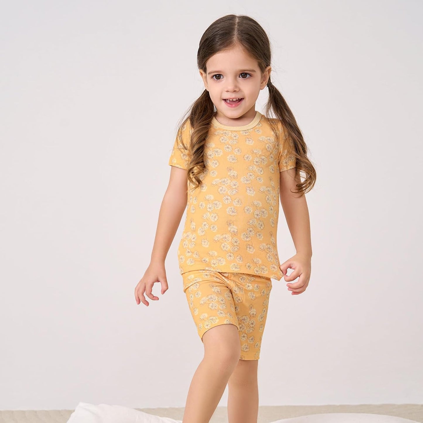 pureborn Baby Toddler Kids Viscose from Bamboo Pajamas Set Pjs 2pcs 18M-8Y