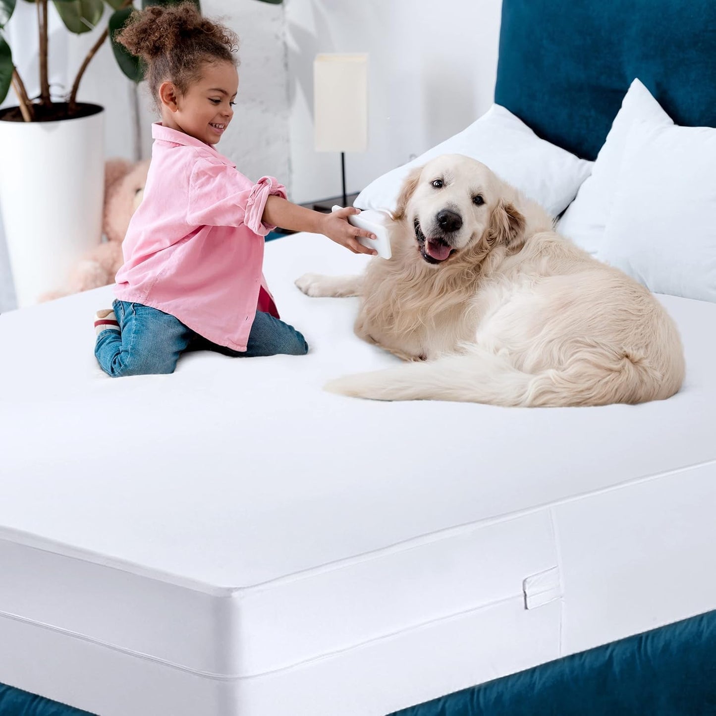 Utopia Bedding Zippered Mattress Encasement Queen Size (Pack of 10), 100% Waterproof, Dust Mite and Bed Bug Proof Mattress Protector, Absorbent 6-Sided Mattress Cover