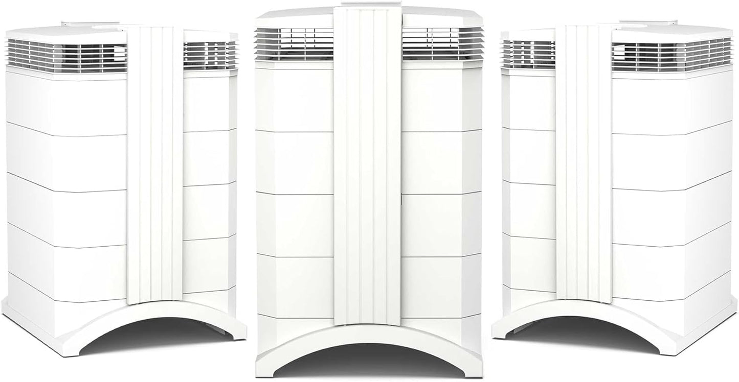 IQAir HealthPro Compact XE Air Purifier - 3-Pack - Compact HyperHEPA Fration for Spaces up to 3720 sq ft - Allergens, Smoke, Dust, Mold, Pet Dander, Swiss Made, WiFi Enabled