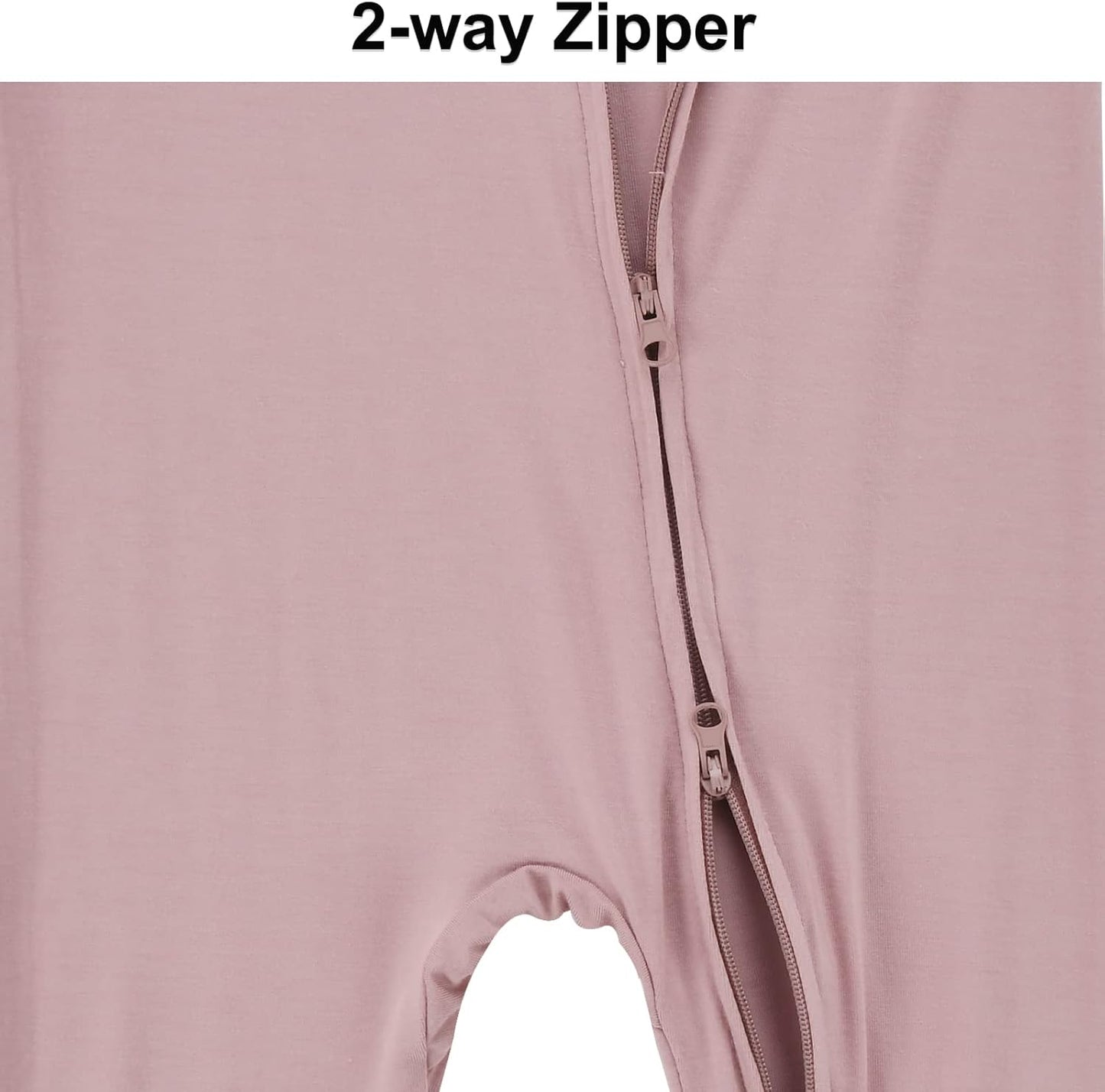 Baby Sleeveless Romper Zipper Toddler Summer Jumpsuit Rayon Outfits Infant Footless Pajamas 0-24m