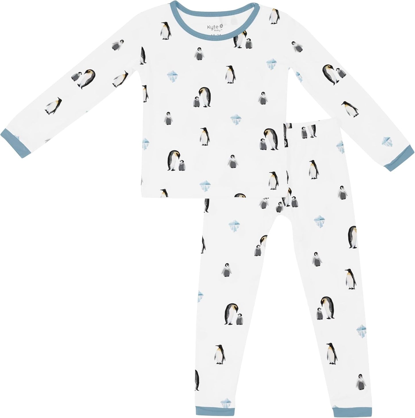 KYTE BABY Toddler Pajama Set - Pjs for Toddlers Made of Soft Bamboo Rayon Material