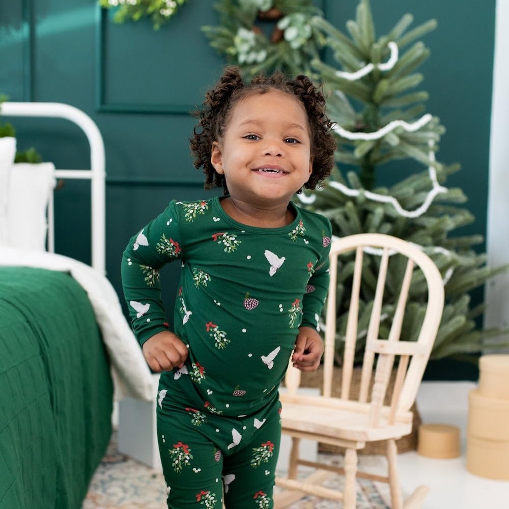KYTE BABY Toddler Pajama Set - Pjs for Toddlers Made of Soft Bamboo Rayon Material