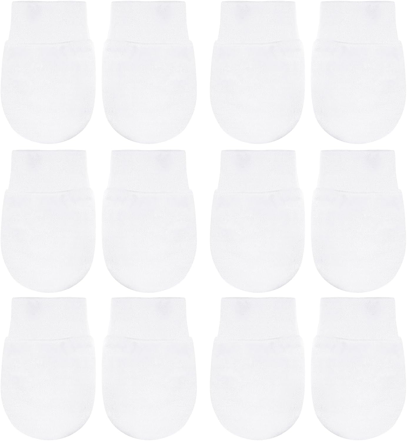 No Scratch Baby Mittens Newborn Infant Toddler Mittens Soft Elastic Wrist Gloves Mitten for 0-6 Months Boys Girls