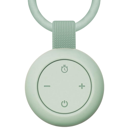 Portable Baby Sound Machine [White Noise for Babies Kids Adults][Sleep Soother][Timer Function][12 Soothing Sounds] 15 Hours Battery Life, Registry Gift,Shower,Clips on Baby Stroller.Mint
