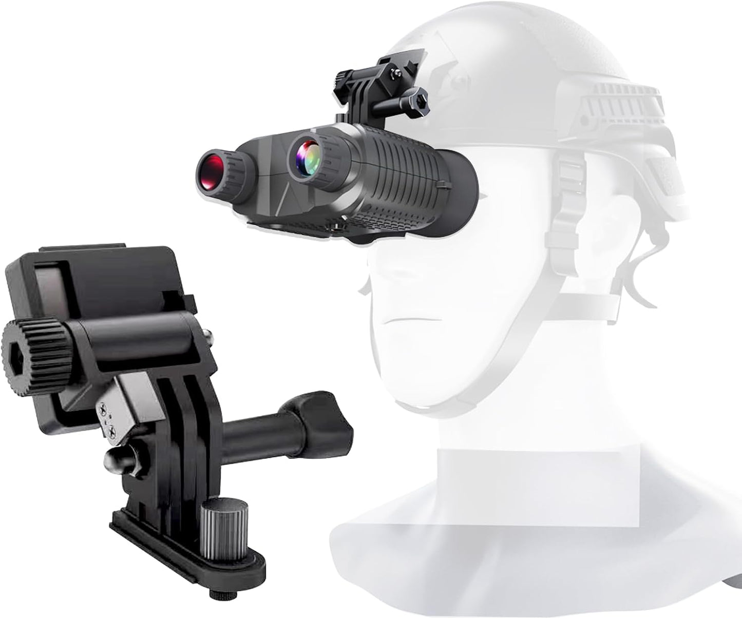 Night Vision Goggles（2nd Generation Upgrade）-Night Vision Binoculars,1312FT Digital Infrared Head Mounted Night Vision,Compatible with Military Tactical FastMICH Helmet