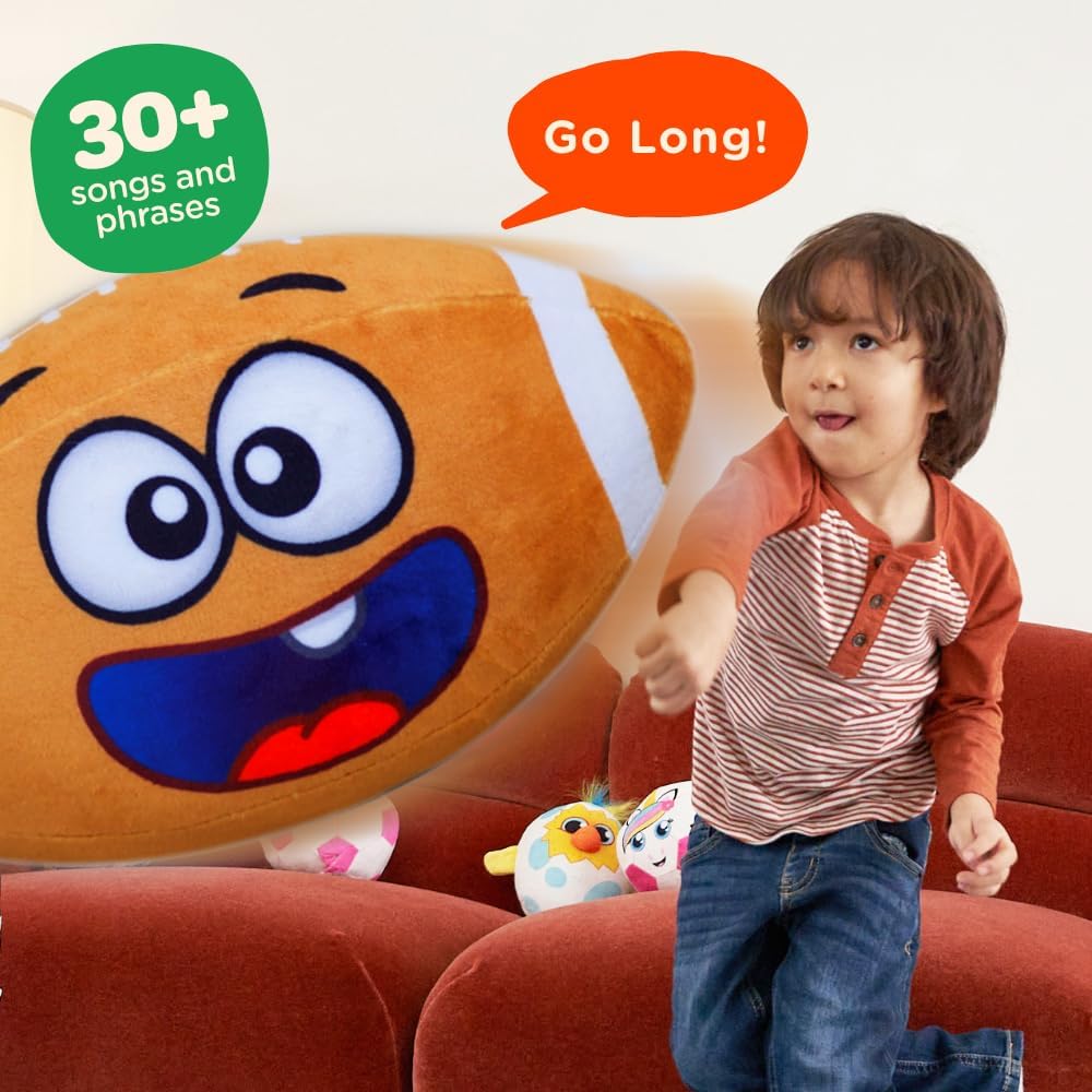 Move2Play, Hilariously Interactive Toy with Music & Sound Effects | Birthday Gift for Boy & Girl | Ball for Toddler & Baby | 6, 12, 18+ Months | 1, 2, 3+ Year Old