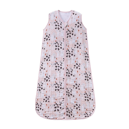 Baby Sleep Sack 6-12 Months Wearable Blanket for Babies 100% Organic Cotton 2-Way Zipper YKK 0.5 TOG Toddler Sleeping Sacks Bunny