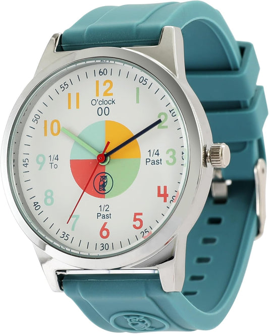 OWLCONIC Analog Kids Watch - Girls & Boys Watches Ages 7-12 - Kids Analog Watch - Telling Time Teaching Tool - Gift Watches for Girls and Boys