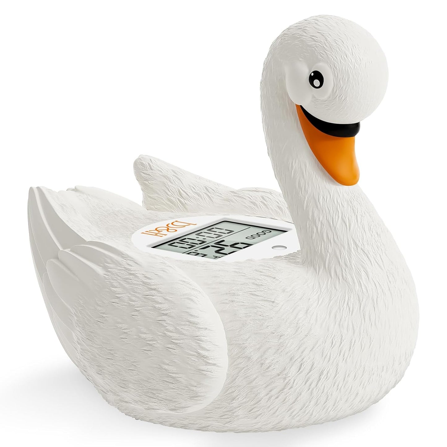 b&h Baby Bath Thermometer, Swan Digital Infant Safe Bath Thermometer - Reliable Temperature Readings - Easy to Read Screen- Shower Timer - Waterproof and Floats in Water, Newborn Must Haves