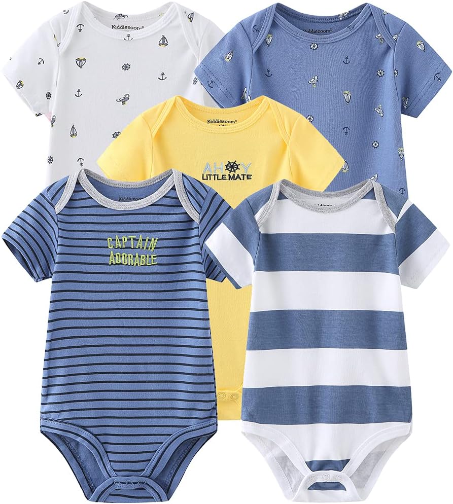 Kiddiezoom Unisex Baby Layette Essentials Giftset Clothing Set 19-Piece For Newborn Baby