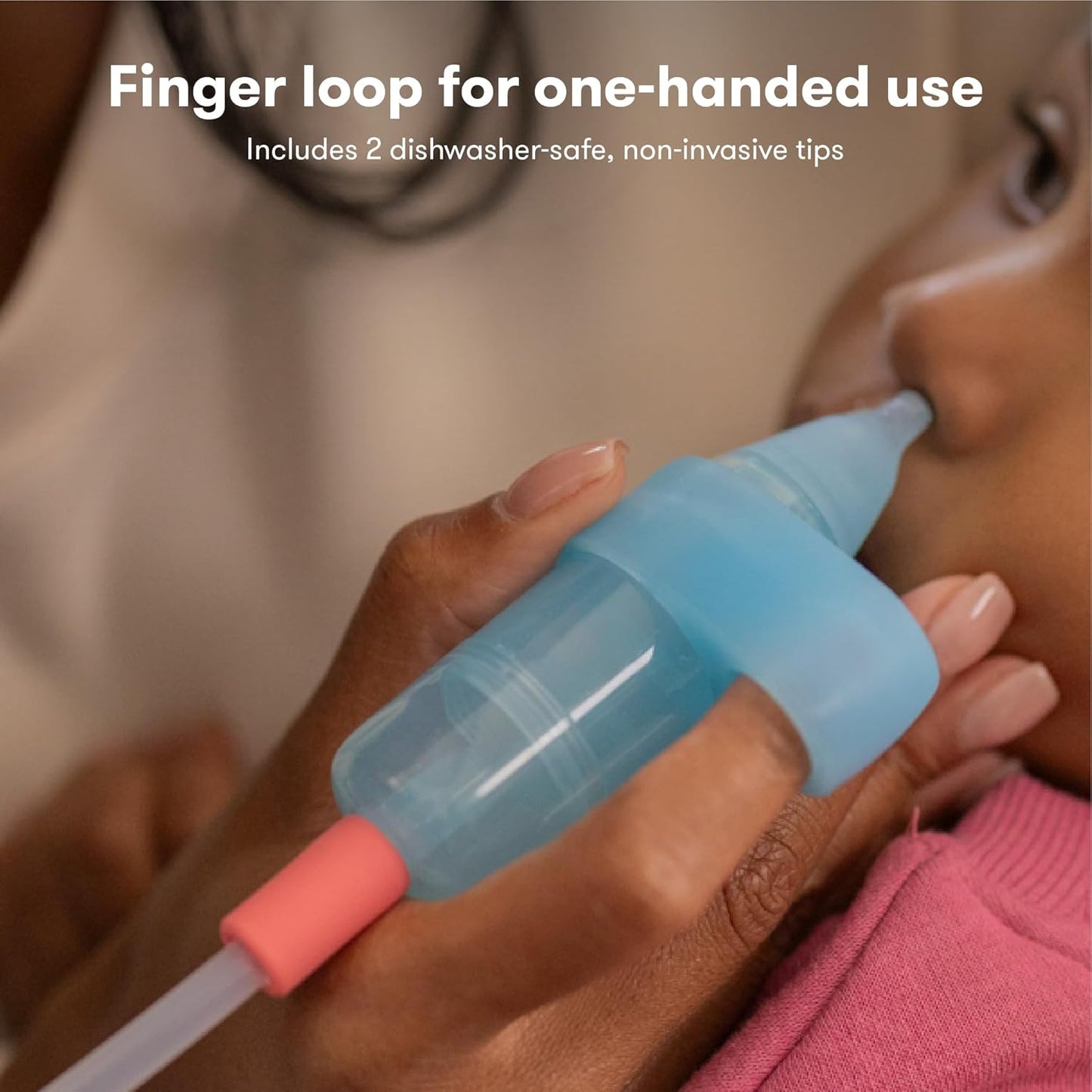 Frida Baby Electric NoseFrida Pro Nasal Aspirator for Baby, Hospital Grade Suction, Nose Sucker for Baby & Toddler, Nasal Aspirator for Congestion Relief, 5 Suction Levels, 2 Tips, Cordless with Case