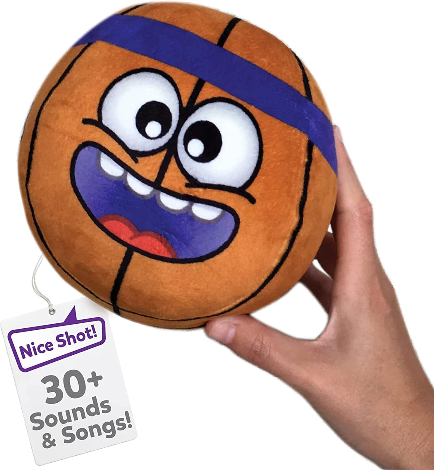 Move2Play, Hilariously Interactive Toy with Music & Sound Effects | Birthday Gift for Boy & Girl | Ball for Toddler & Baby | 6, 12, 18+ Months | 1, 2, 3+ Year Old
