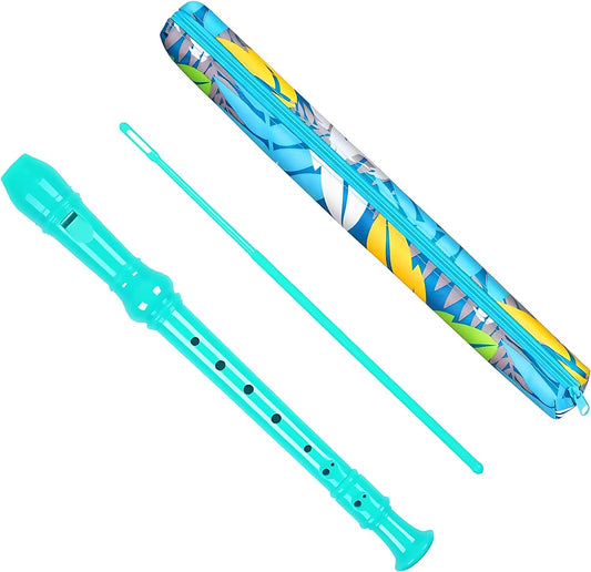 Descant Soprano Recorder Music Recorder Instrument for Kids Flute Kids Recorder with Cleaning Rod + Case Bag…