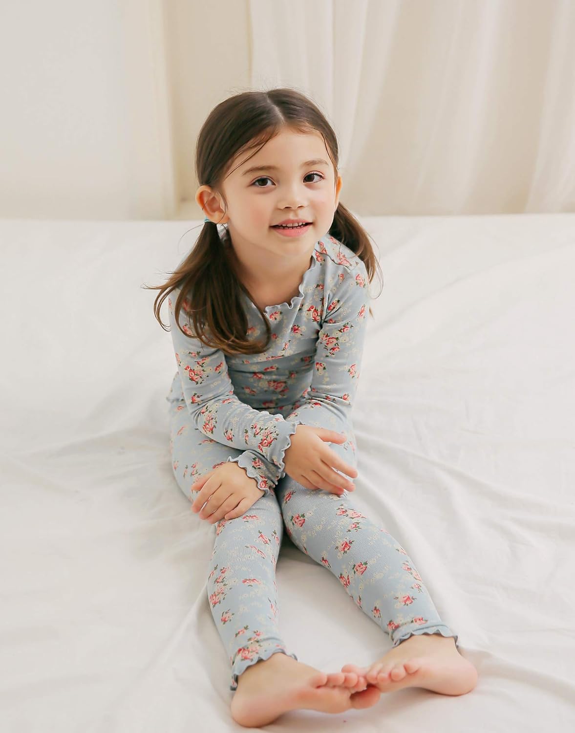 VAENAIT BABY 6M-12Y Kids Unisex Girls & Boys Soft Comfy Modal Tencel Sleepwear Pajamas 2pcs or 4pcs Set