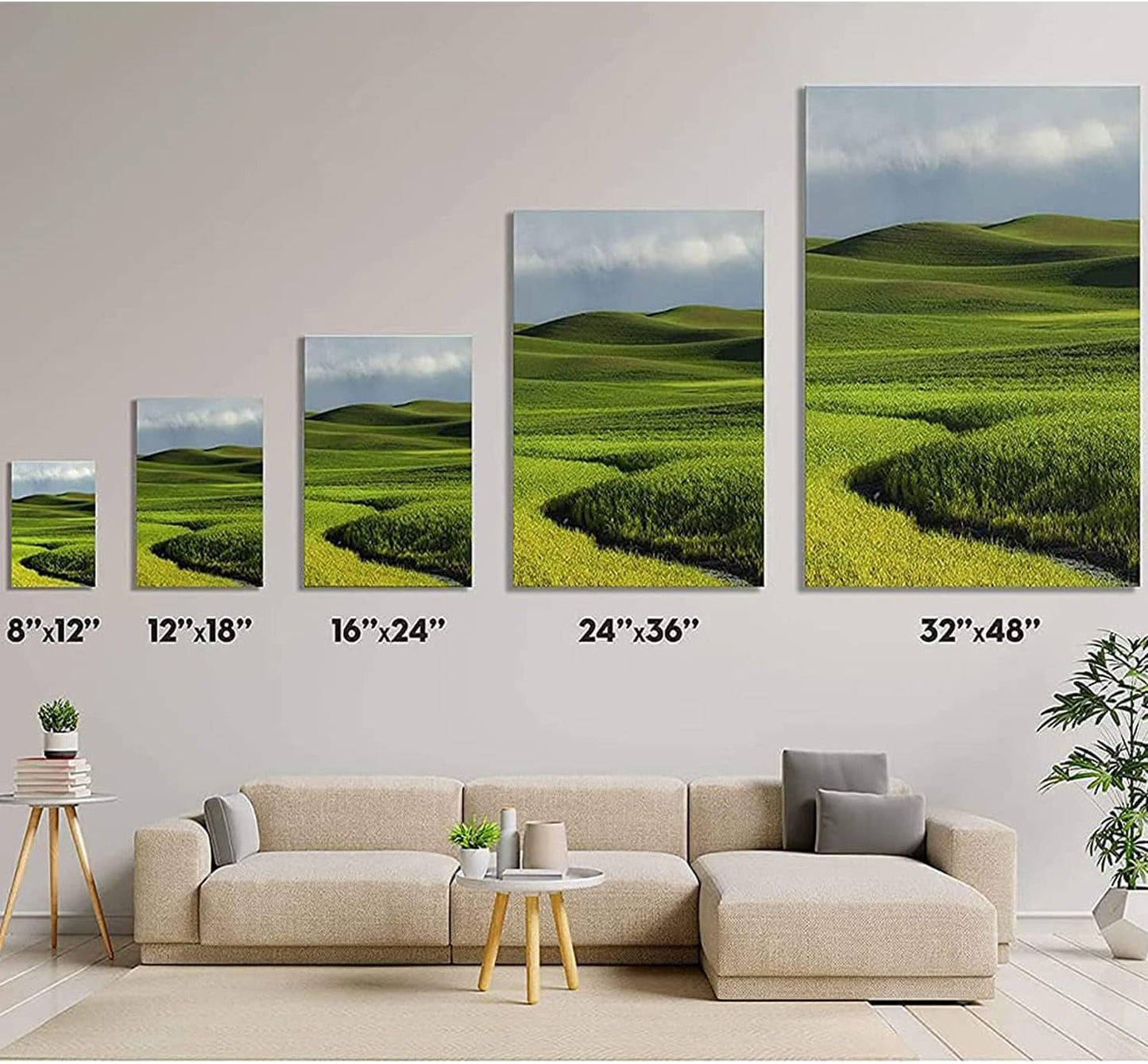 Personalized Family Street Sign Multi-Name Canvas Or Poster Wall Art, Street Sign Customized With Name, Best Gifts For Parents, Grandparents From Kids Daughter Son, Birthday, Christmas Gift For Family