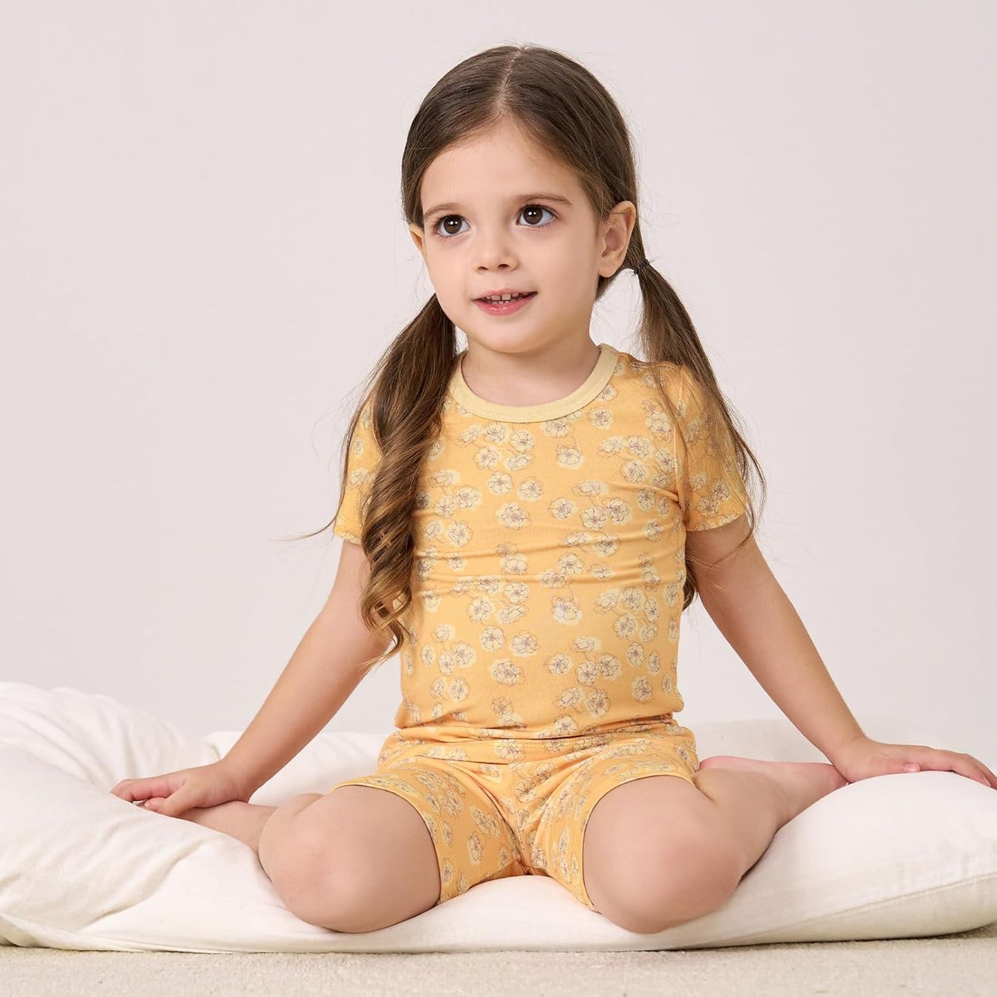 pureborn Baby Toddler Kids Viscose from Bamboo Pajamas Set Pjs 2pcs 18M-8Y