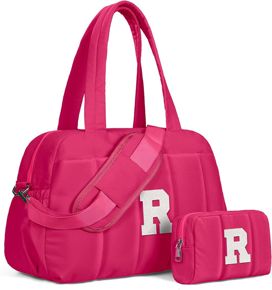 Dance Bag, Kid Weekender Bags，Girl Overnight Bag with Wet Pocket，Lightweight Travel Tote Personalized Cheer Bags with Makeup Pouch-11 Year Old Girl Birthday Gifts