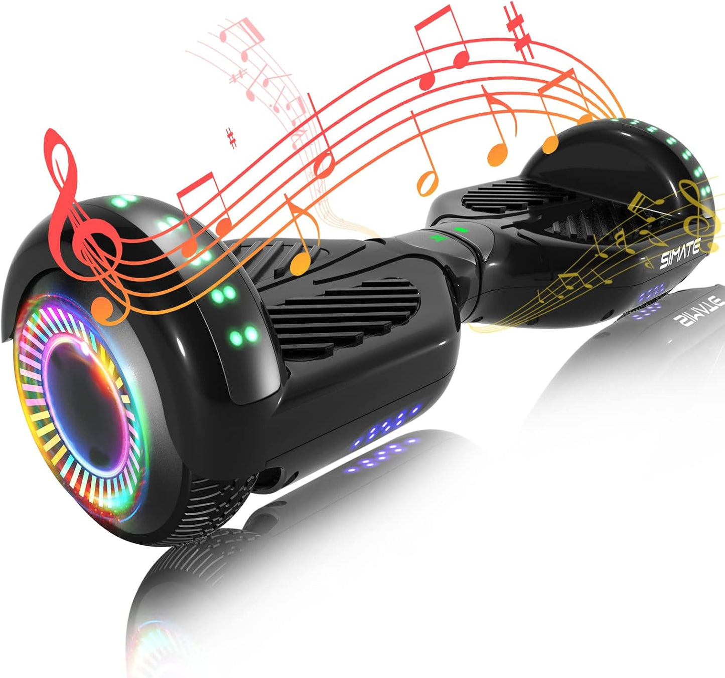 Scooter, Bluetooth & Corlorful LED Lights, Gifts for Kids & Adults & Girls & Boys, for All Ages