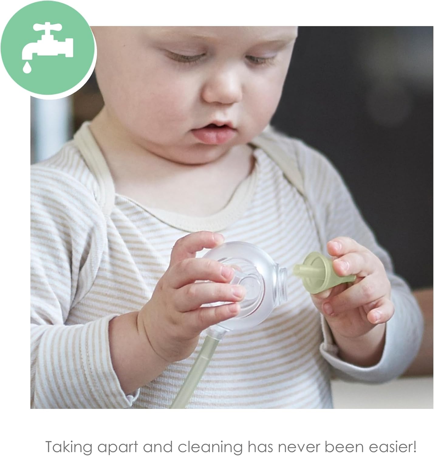Nosiboo Pro Nasal Aspirator for Babies | Electric Nose Sucker | Made in EU | Adjustable Suction Power | Premium Quality | Award-Winning Design (Blue, 7,8x6,38x6,77 Inch)
