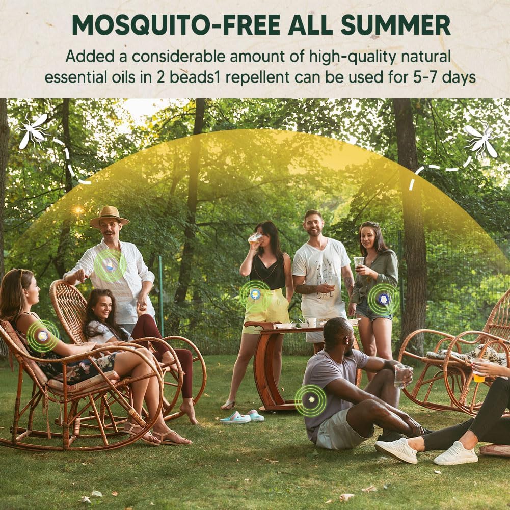 Mosquito Repellent, Mosquito Repellant Indoor, Mosquito Repellent Outdoor Patio, Mosquitoes Deterrent for Yard/Travel/Camping/Hiking, Keep Mosquito Away-24Pcs