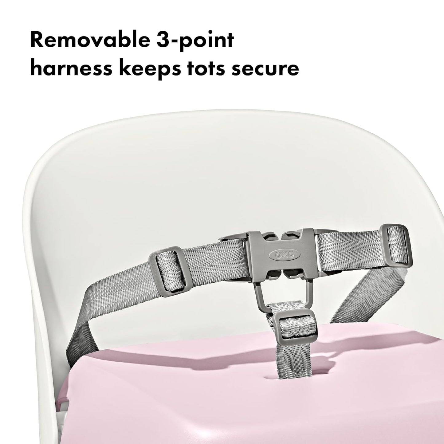 OXO Tot Perch Booster Seat with Straps - Blossom