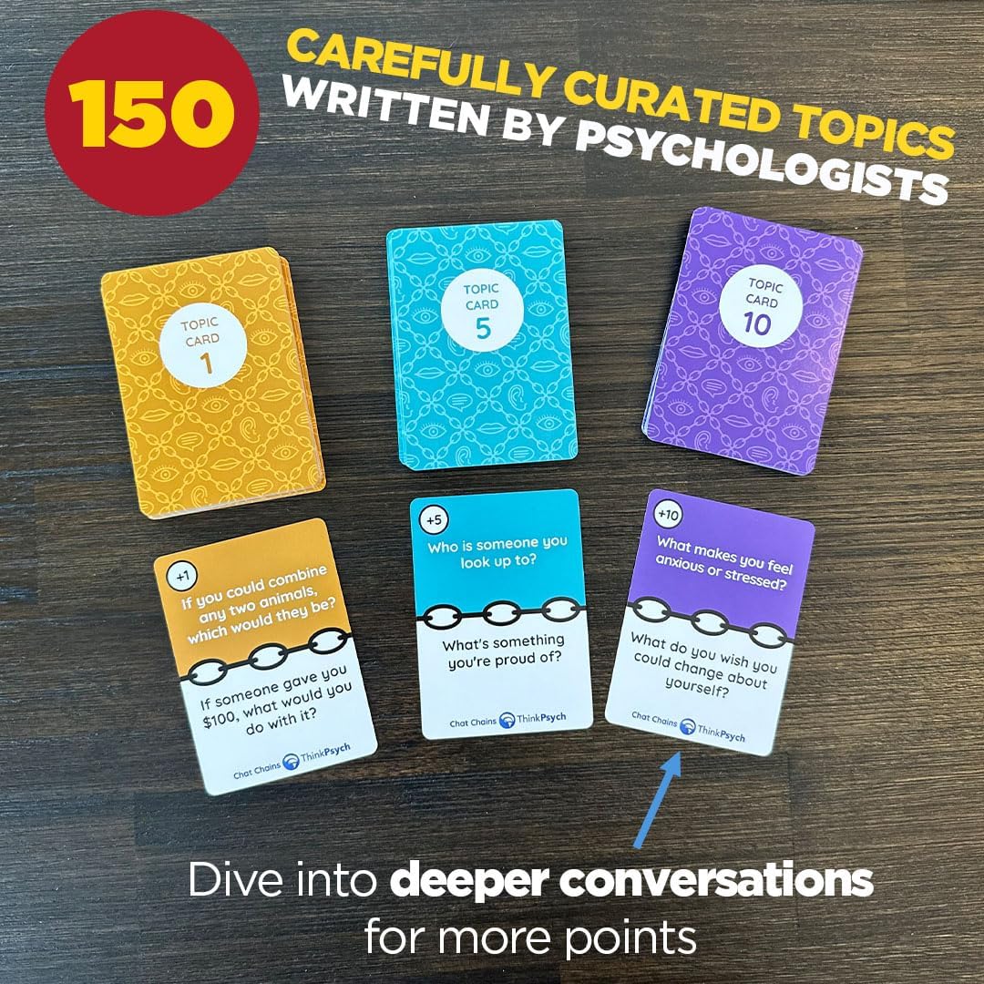 Chat Chains - The Game That Connects Us | Emotional Social Skills Games for Teens | Kids Therapy Games | Ages 8-99 | Fun and Fast | 15 Mins Playtime