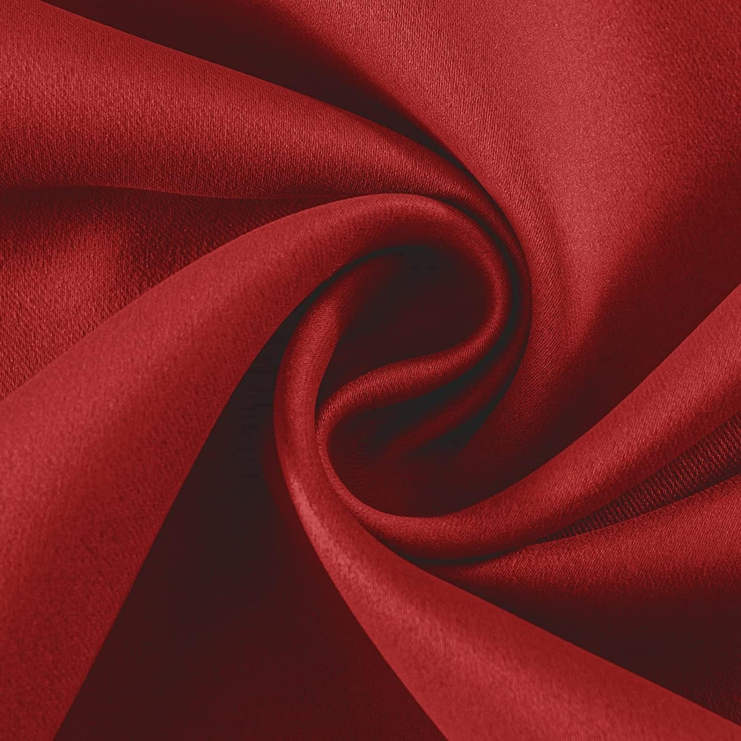 Joydeco Blackout Curtains 72 Inch Length 2 Panels Set, Thermal Insulated Long Curtains& Drapes 2 Burg, Room Darkening Grommet Drapes for Living Room Bedroom Window (W52 x L72 Inch, Red)