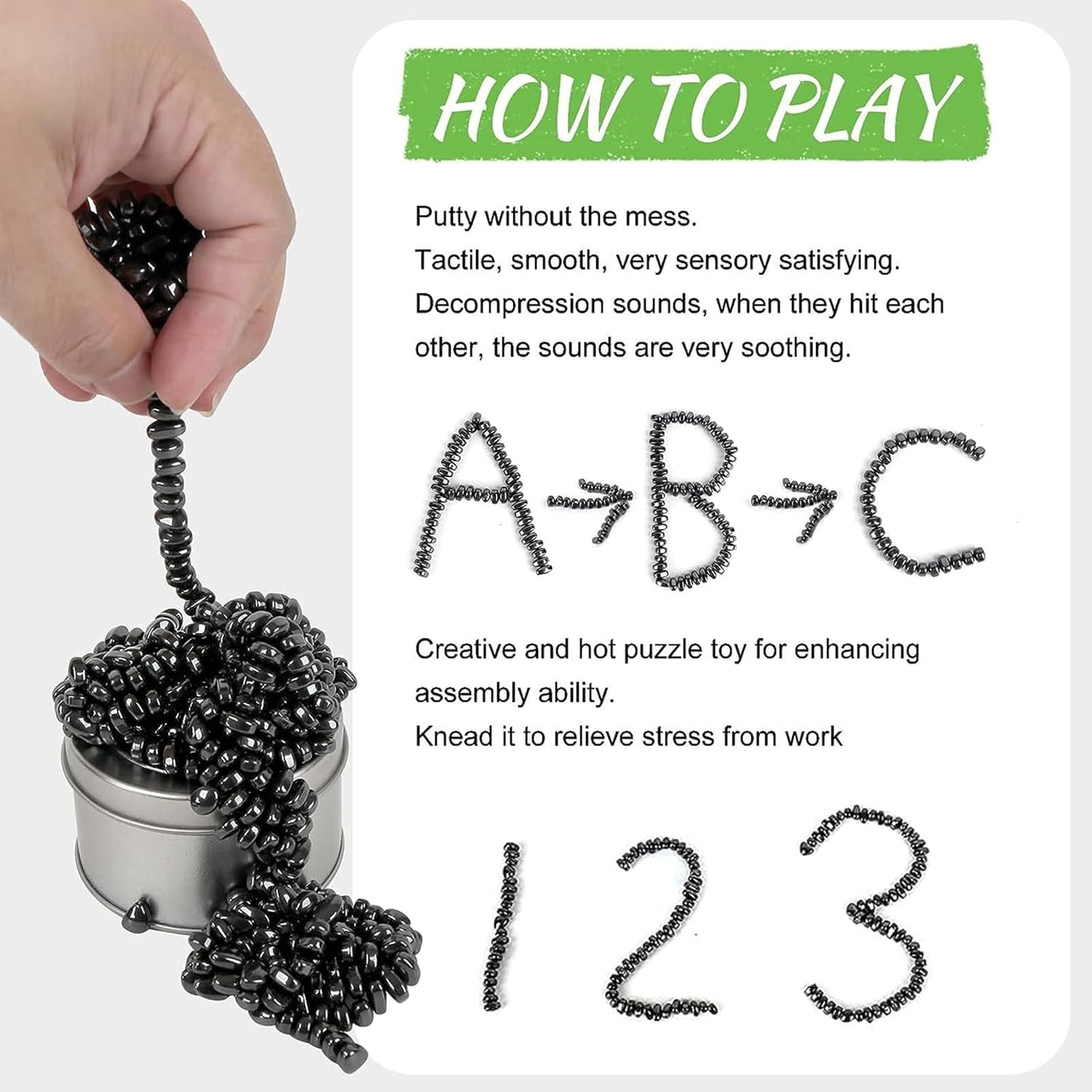 1000pcs Fidget Toys Adults ，Sensory Toys， Desk Fidgets Toys for Office Stress/Anxiety Relief (1000 PCS)