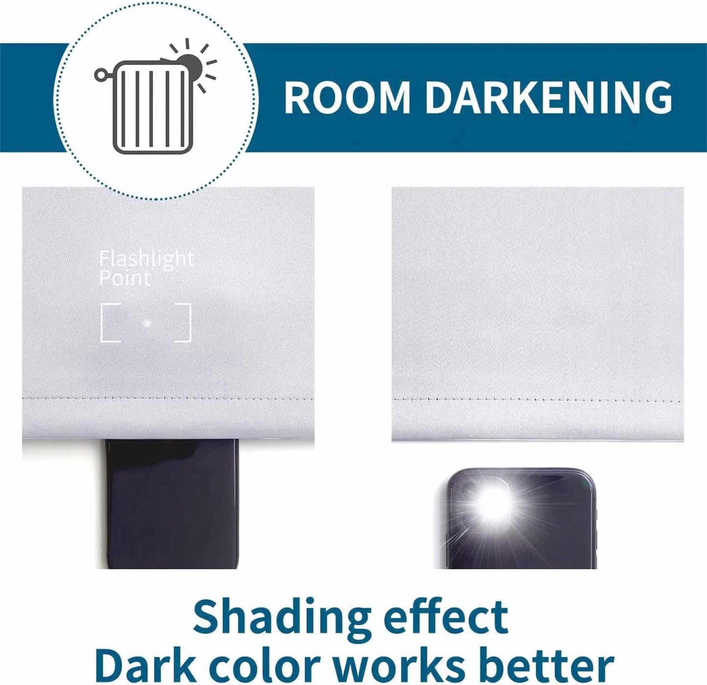 Golf Blackout Curtains for Boy Girl Room Darkening Decor,Sport Theme and White Motto Dark Background Bedroom Living Room Home Rod Pocket Thermal Insulated Window Curtain/Drapes Panel,72x63 Inch…