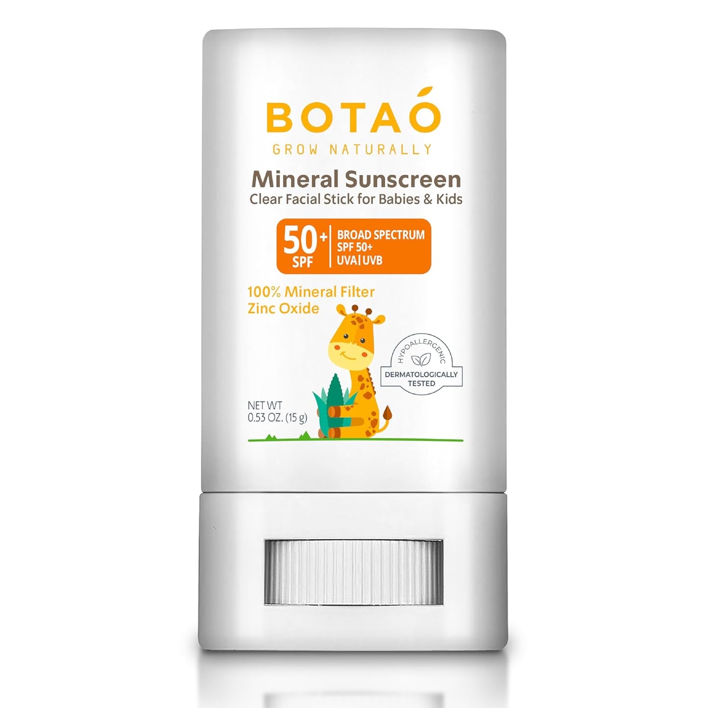 baby Mineral Sunscreen Stick 100% Zinc Oxide SPF 50+ Water Resistant UVA/UVB Protection Easy to Apply Fragrance Free, babies & kids, for sensetive skin, Unscented