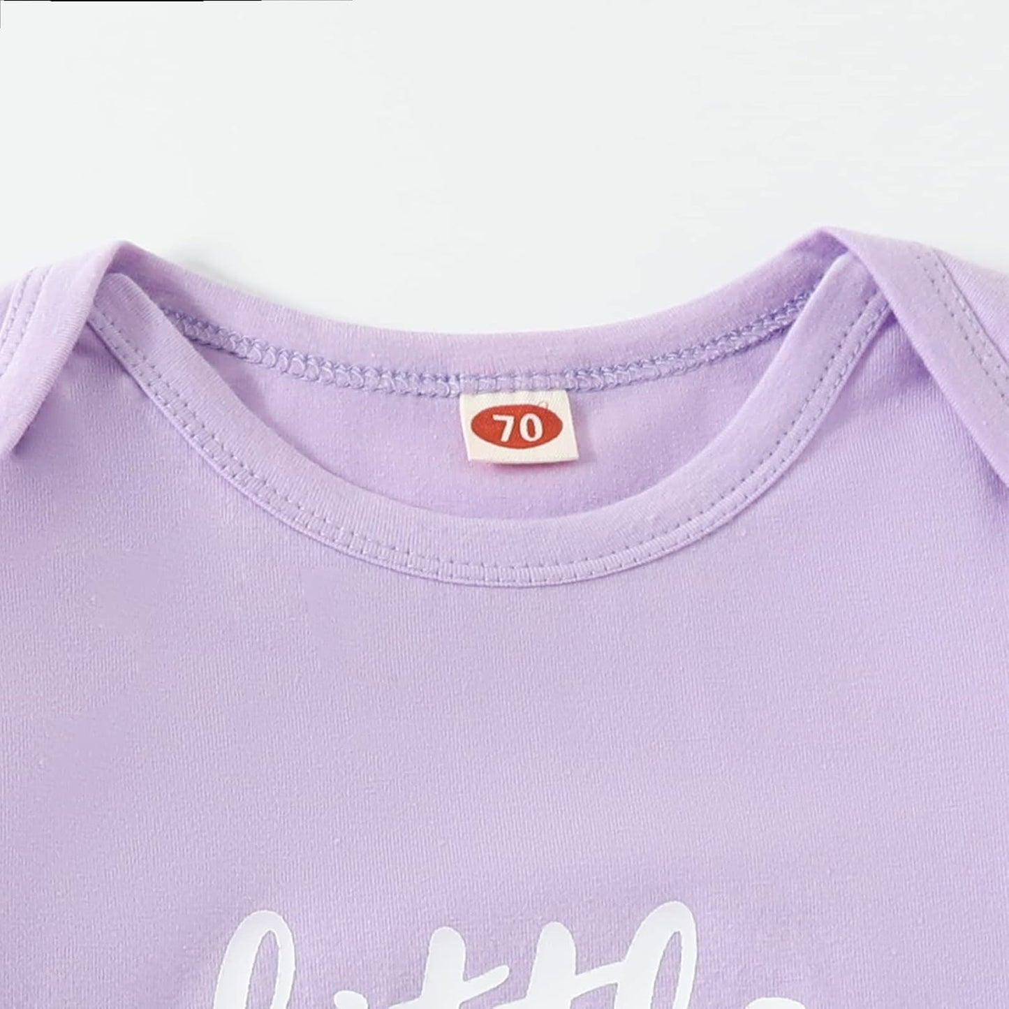 AMAWMW Newborn Baby Girl Little Sister Sleeper Gown Stripe Long Sleeve Nightgown Pajamas Gifts Stuff Essential Outfit
